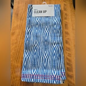 Martha Stewart Blue and White Kitchen Towels - Set Of 3.  NWT
